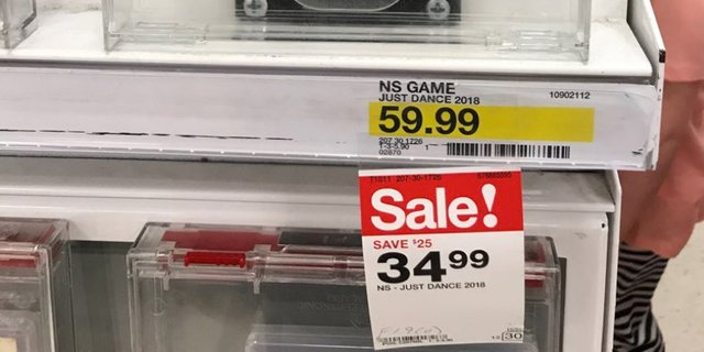 Target clearance tag