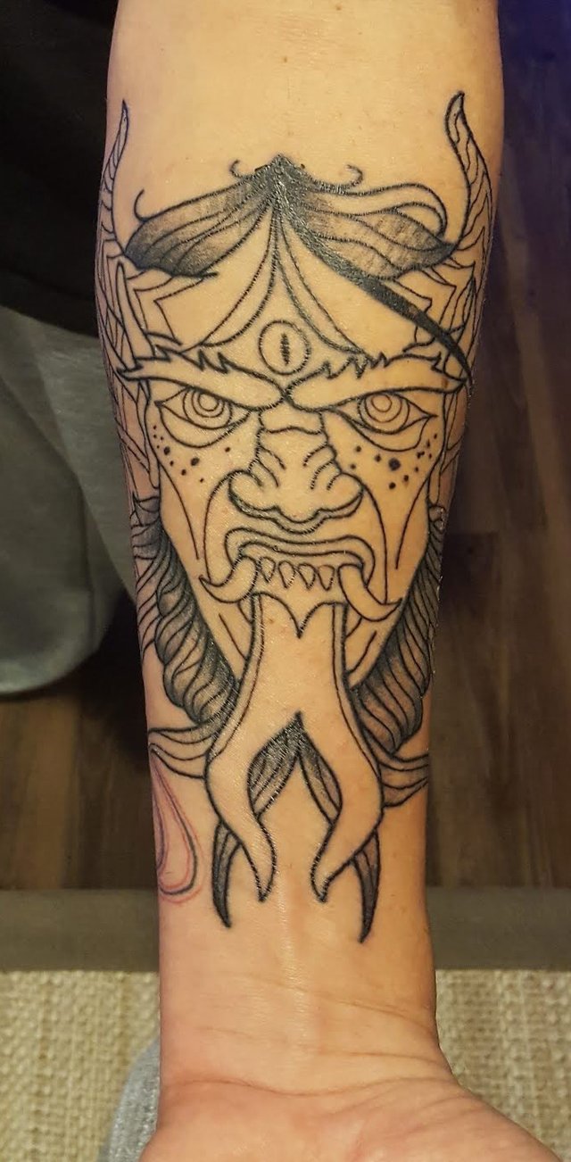 Devil tattoo by Scott  Black Cloud Tattoo Ohio  Facebook
