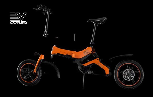 ev corsa folding e bike