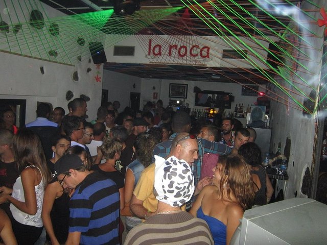 DJ Gig at La Roca, Lanzarote