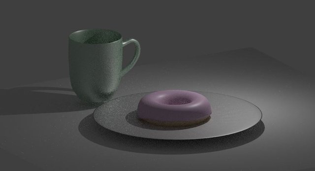 Cup-donut-plate