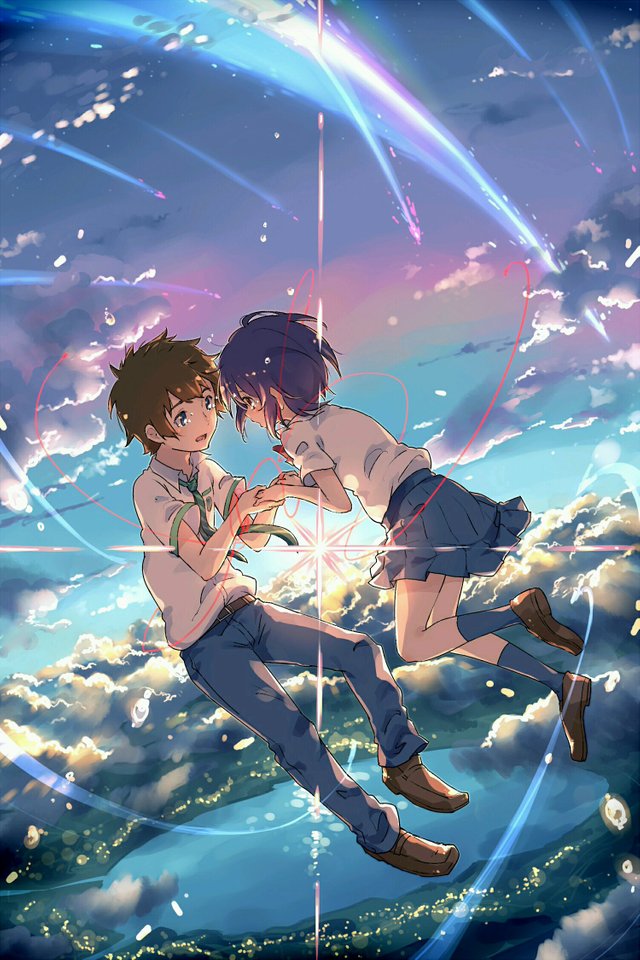 Historia Amor Y Sentimientos Una Pelicula Anime Que Revela Sentimientos Kimi No Nawa Steemit