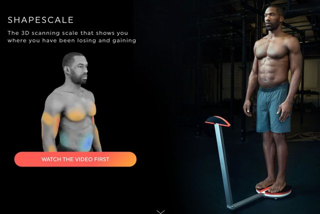 ShapeScale 3D Body Scanning Scale