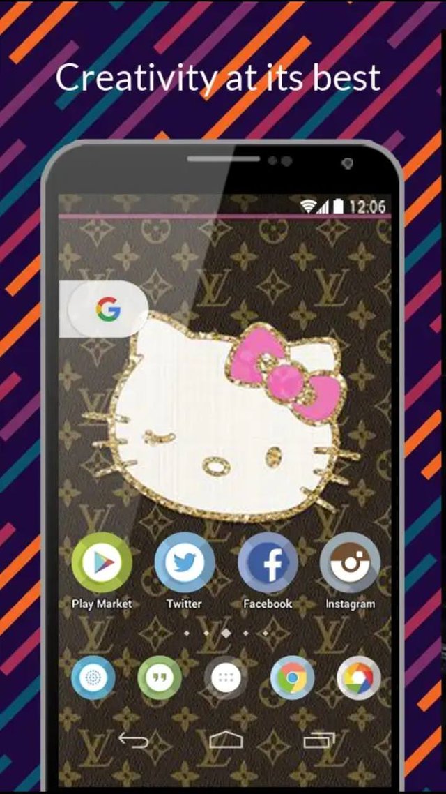 Louis Vuitton Kitty HD phone wallpaper