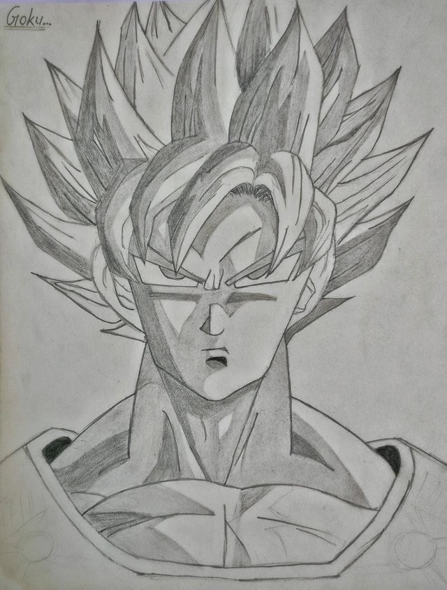 Dragon Ball Z Pencil Drawings