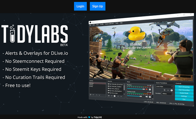 TidyLabs Homepage