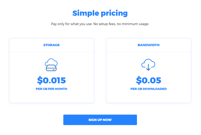 Storj Pricing