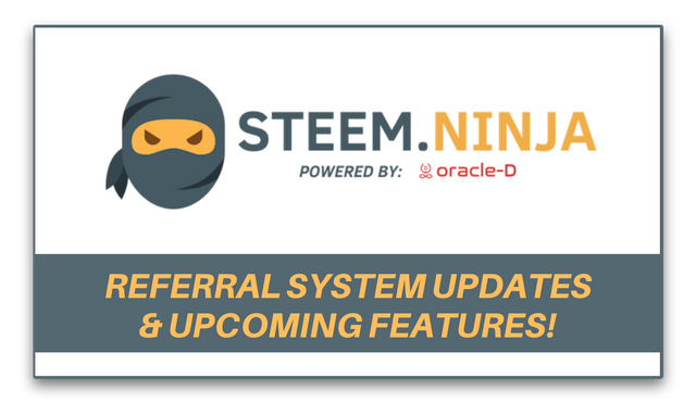Get Paid for Signups with the Steem Ninja Referral Program, Discord Bot & API for Developers