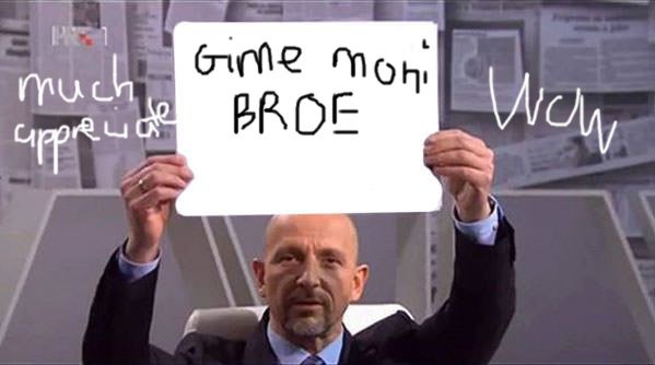 Gime moni BROE