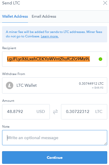 moving bitcoin from coinbase to kucoin