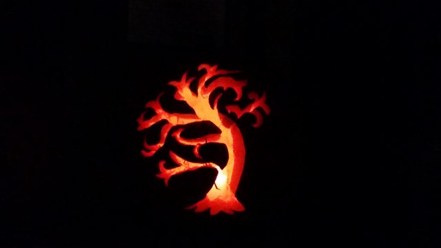 Tree pumpkin