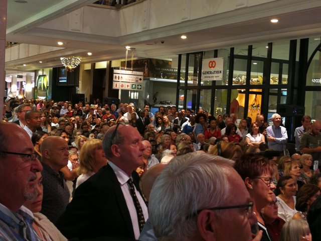 Johan Booysen and Paul O'Sullivan at TPK launch