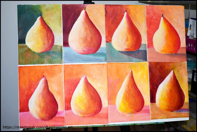 Practice Pears - Bob Burridge style