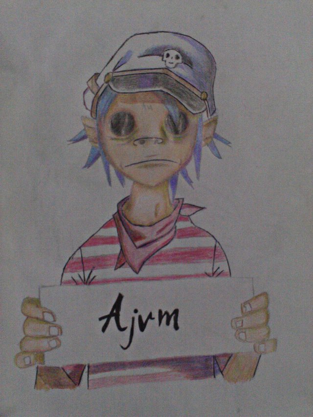 Dibujando a 2-D de Gorillaz - Paso por Paso — Steemit Dibujando a 2-D de Gorillaz - Paso por Paso — Steemit