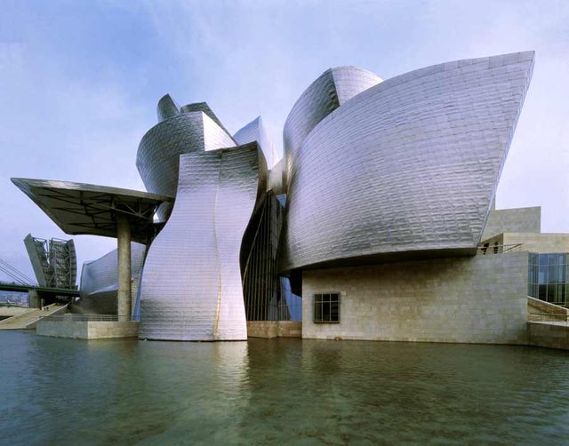 Guggenheim Museum Bilbao Spain Place Where Its Interior