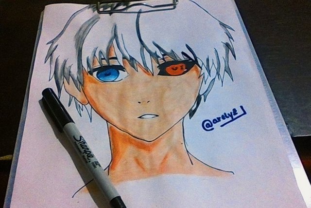 how to draw Kakashi Hatake, How to draw anime step by step