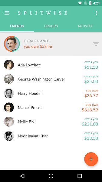 Splitwise - New App To Split Bills & Share Expenses in Real Time