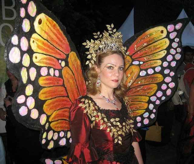The Butterfly Queen Wings