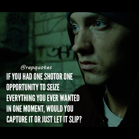 Eminem's 'Lose Yourself' Lyrics – Billboard