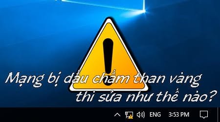 Máy tính không truy cập được internet