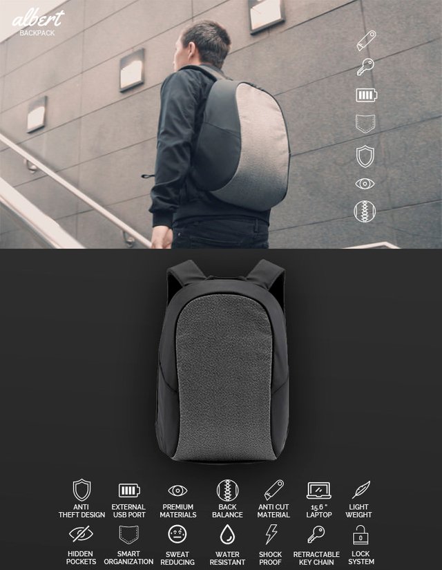 albert backpack