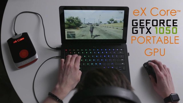Worlds Smallest PORTABLE GPU FOR LAPTOP 