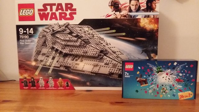 Lego star wars the last jedi first order star destroyer hot sale