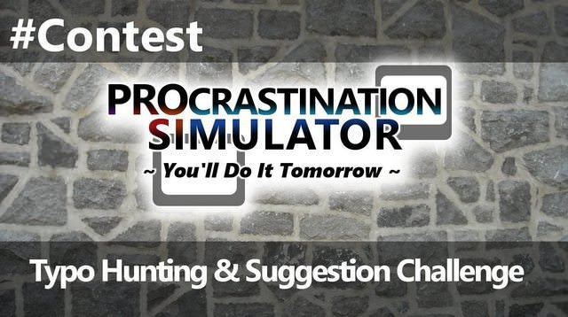 Procrastination Simulator: Typo Hunt & Suggestion Challenge!