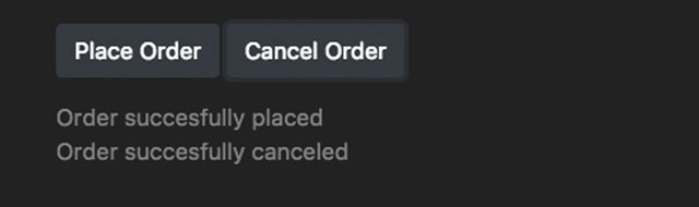 Cobinhood Place Cancel Order- Keno