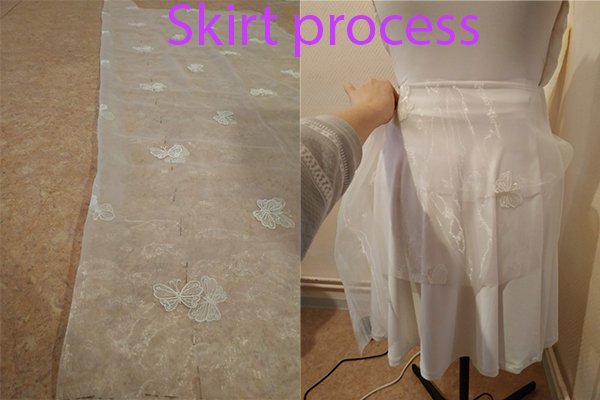 Skirt process