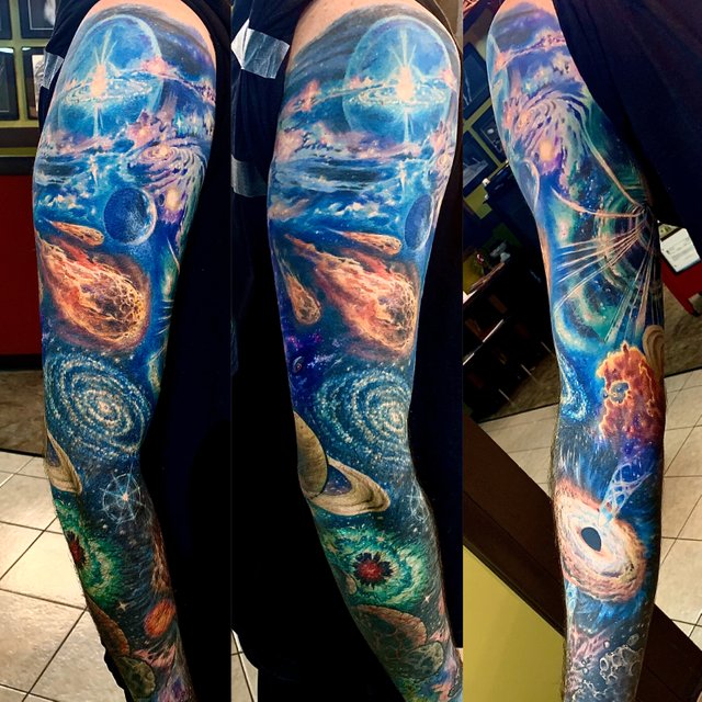 Outer Space Tattoo Sleeve  Best Tattoo Ideas Gallery
