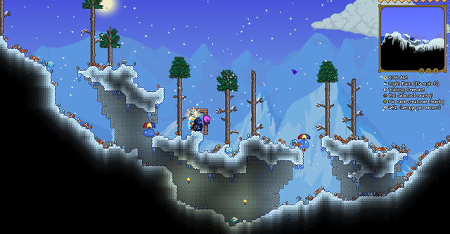 Image result for terraria ice biome"