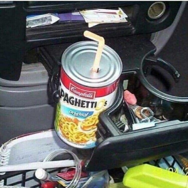 Spaghettios Straw Steemit