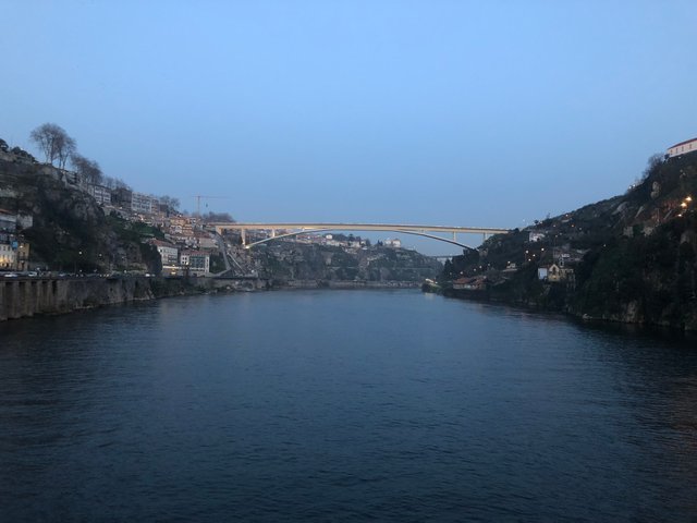 View towards bridge