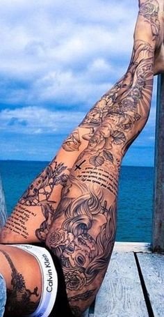 👱🐉👱☣ Full Body Tattoo Art 👱🐉👱☣ — Steemit