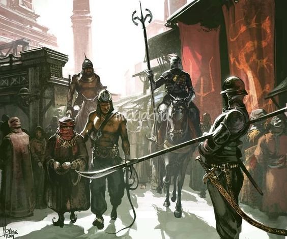 Dothraki Honor Guard by Tomasz Jedruszek