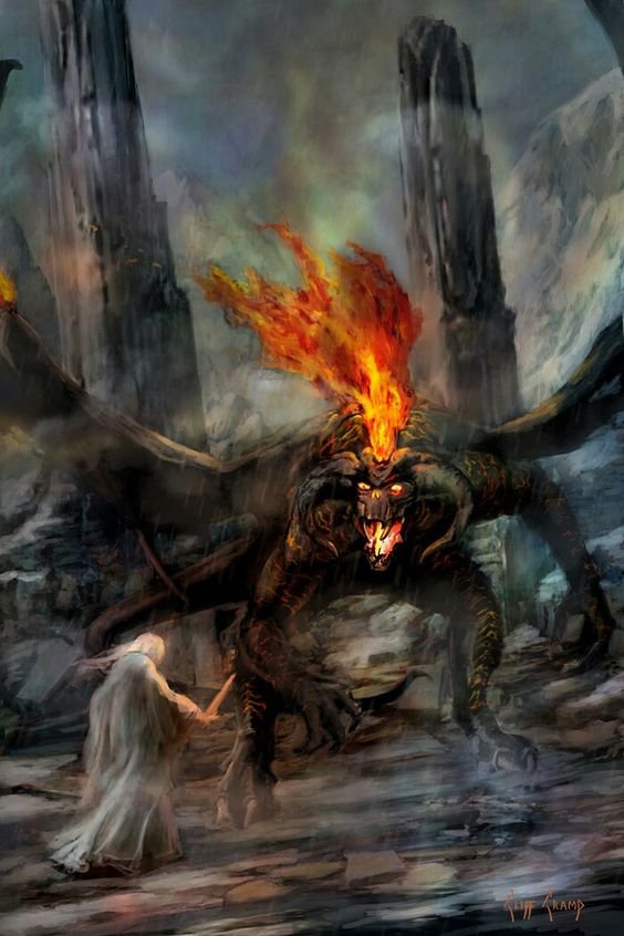 Gandalf vs Balrog