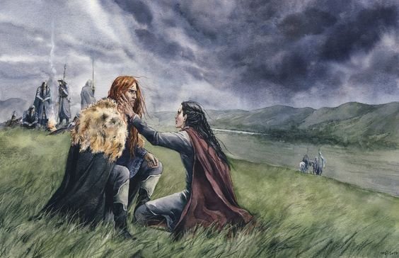 Maedhros y Maglor - después de la Nirnaeth Arnoediad by Filat