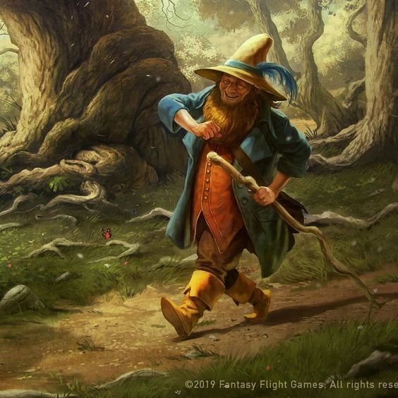WHO IS TOM BOMBADIL . image credits to Borja Pindado . "Eldest, that's what I am... Tom remembers the first raindrop and the first acorn... he knew the dark under the stars when it was fearless – before the Dark Lord came from Outside."― Tom Bombadil, In the House of Tom Bombadil. . "He is a strange creature."― Elrond, The Council of Elrond . Tom Bombadil was an enigmatic figure that lived throughout the history of Arda. Living in the depths of the Old Forest, he seemed to possess unequaled powe