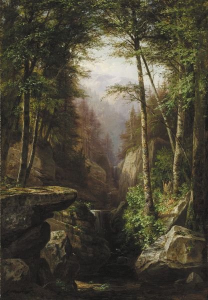 Rocky Gorge by George Hetzel from Westmoreland Museum of American Art