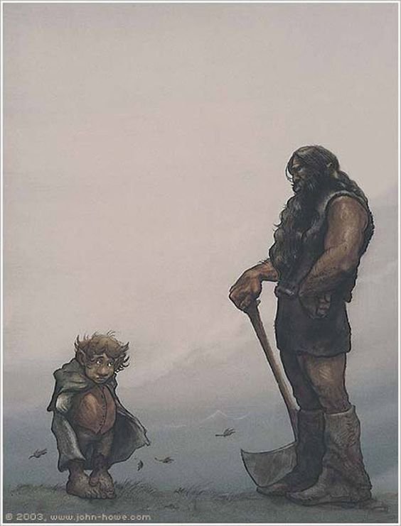 El Señor de los Anillos de Tolkien, ilustrado por John Howe.