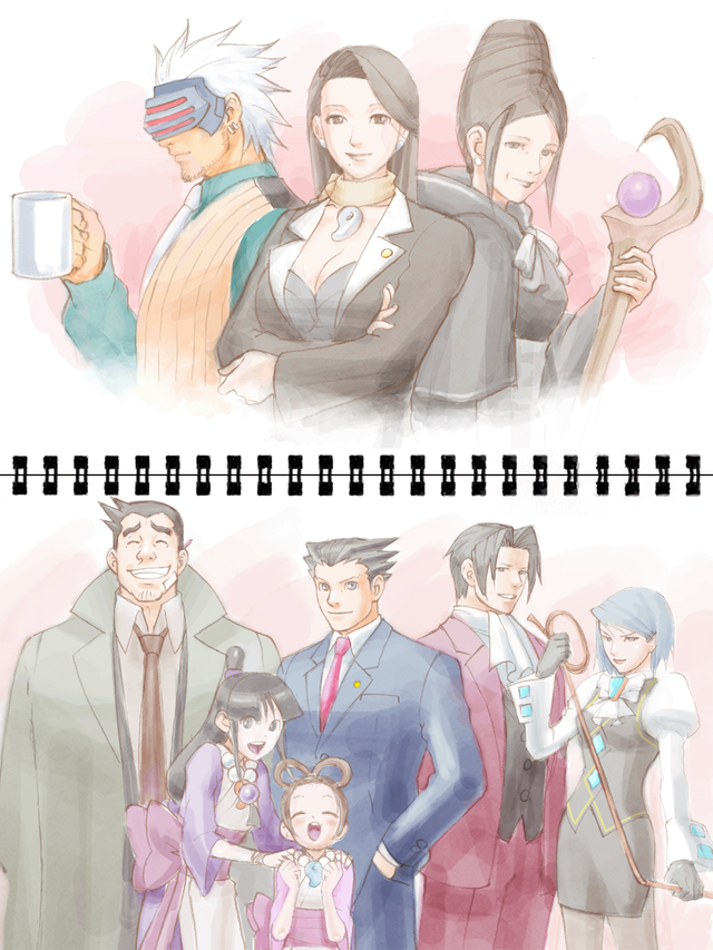 Image result for phoenix wright trials and tribulations"