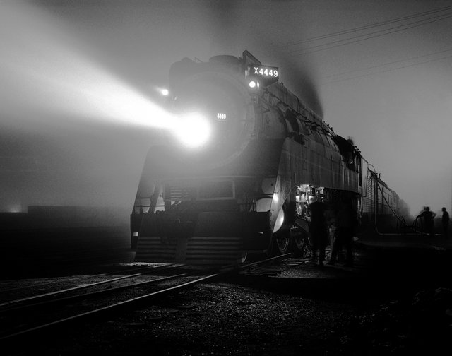 Train At Night Image