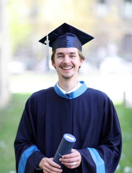 Dominik's University Graduation