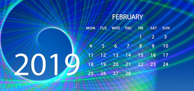 Calendar - February 2019