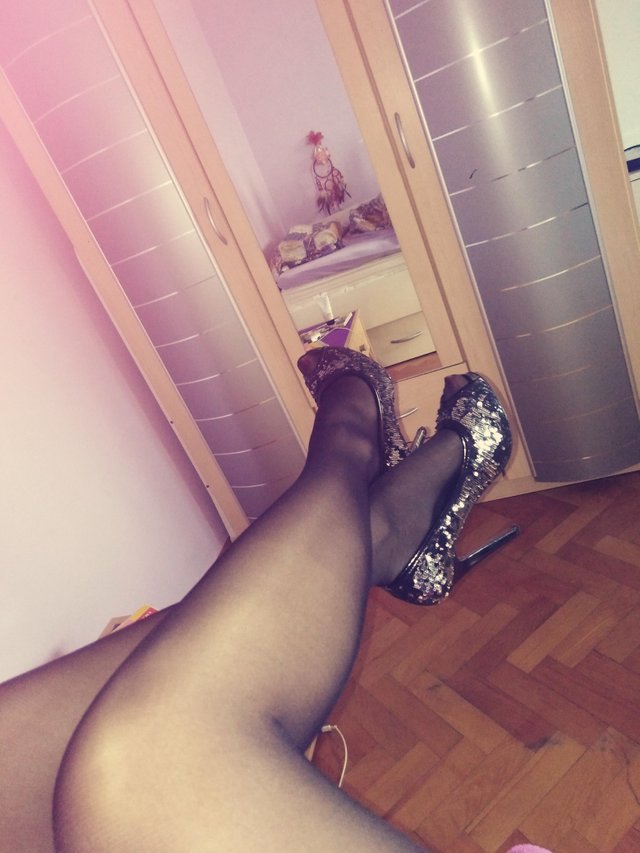 My shiny heels
