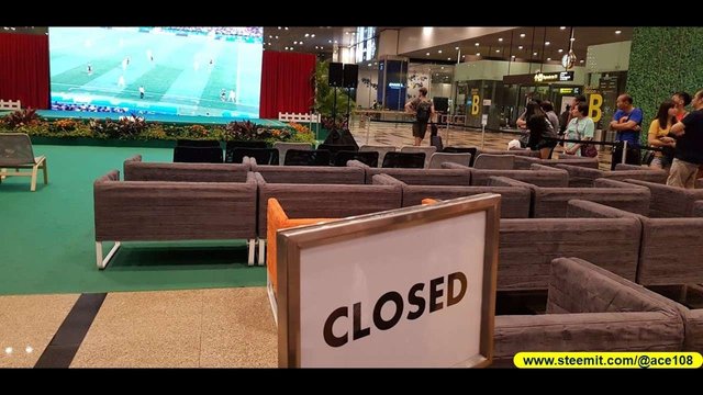 World Cup at Changi Airport Terminal 3