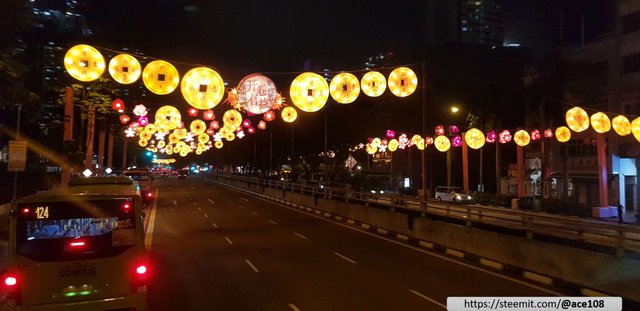 Outram Chinese New Year decoration.