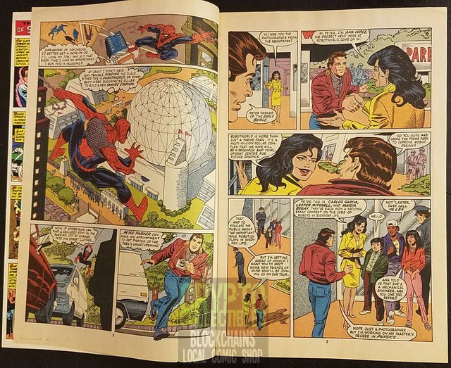 Copper Age Classic Comic Book - The Amazing Spider-man Riot At 