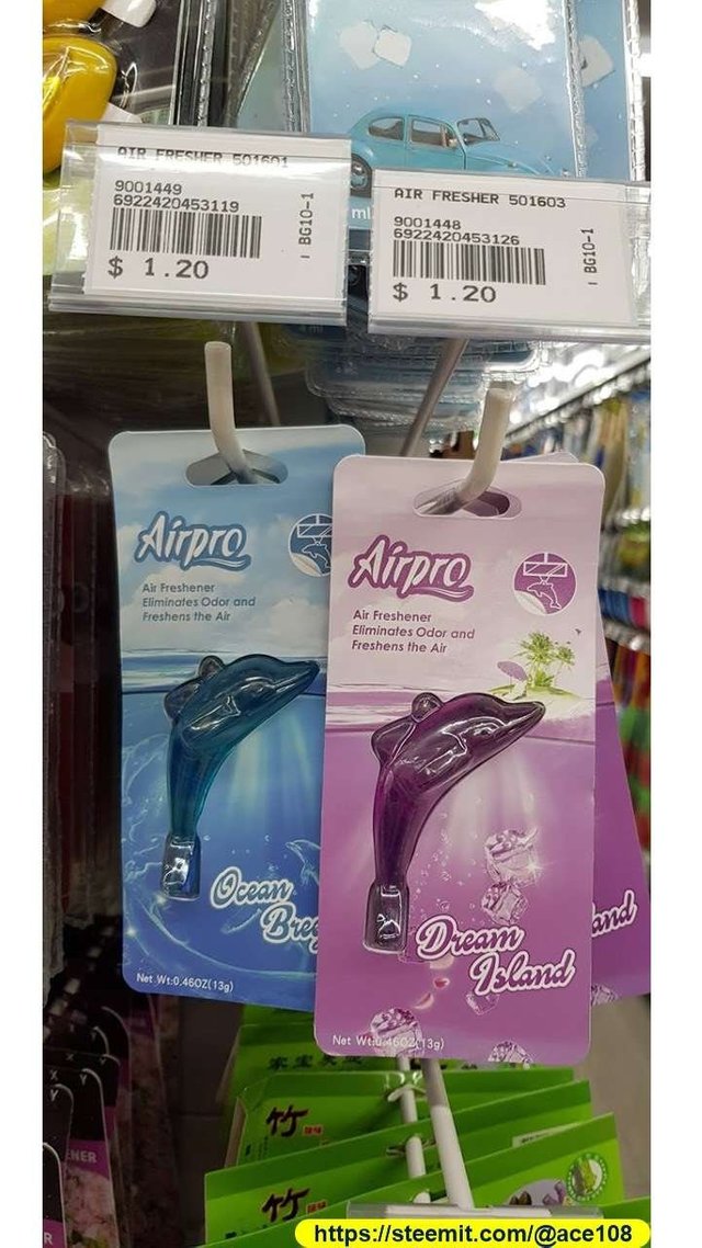 Dolphin air fresheners